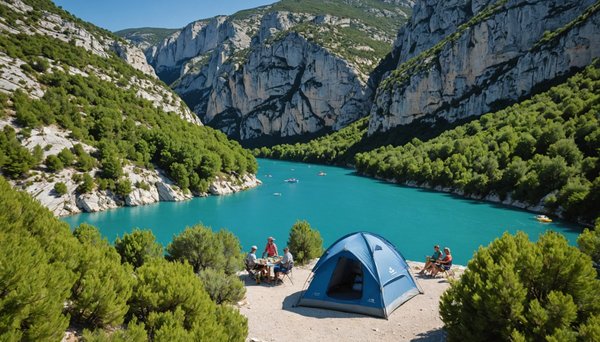 Vacances d'été dans les gorges du verdon : détente et loisirs avec les camping terra verdon